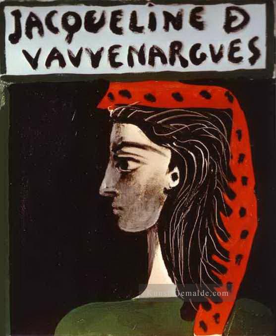 Jacqueline de Vauvenargues 1959 Kubisten Ölgemälde